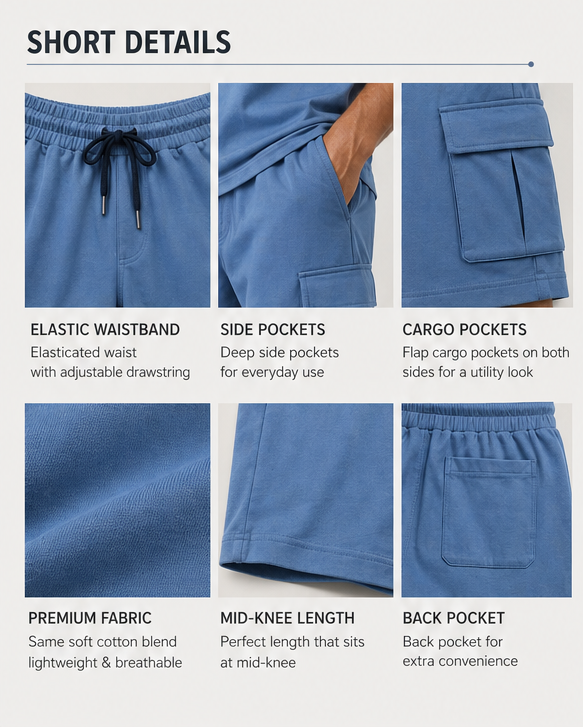 Ensemble Homme Été Oversize –406