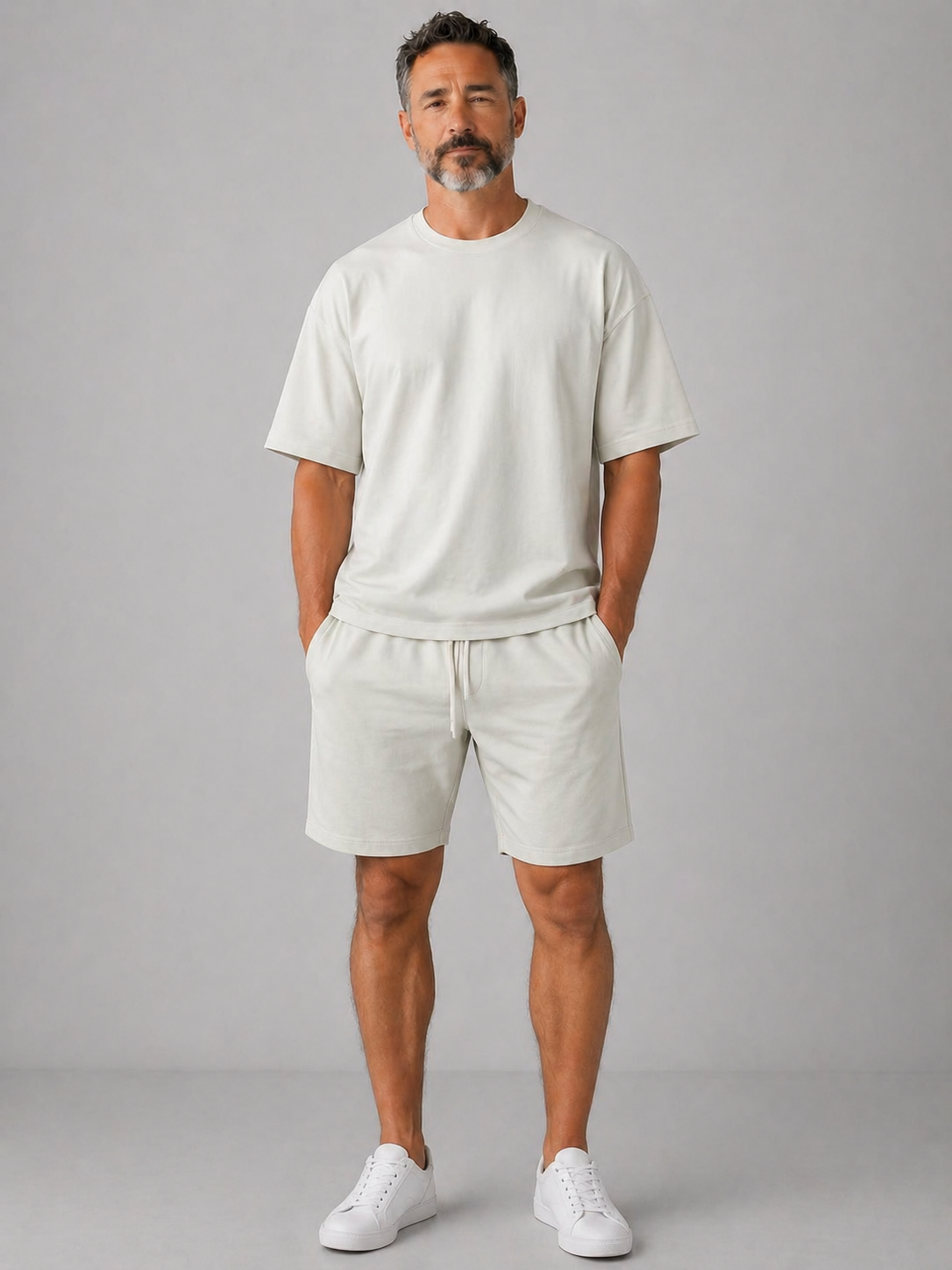 Ensemble simple T-shirt &Short -011