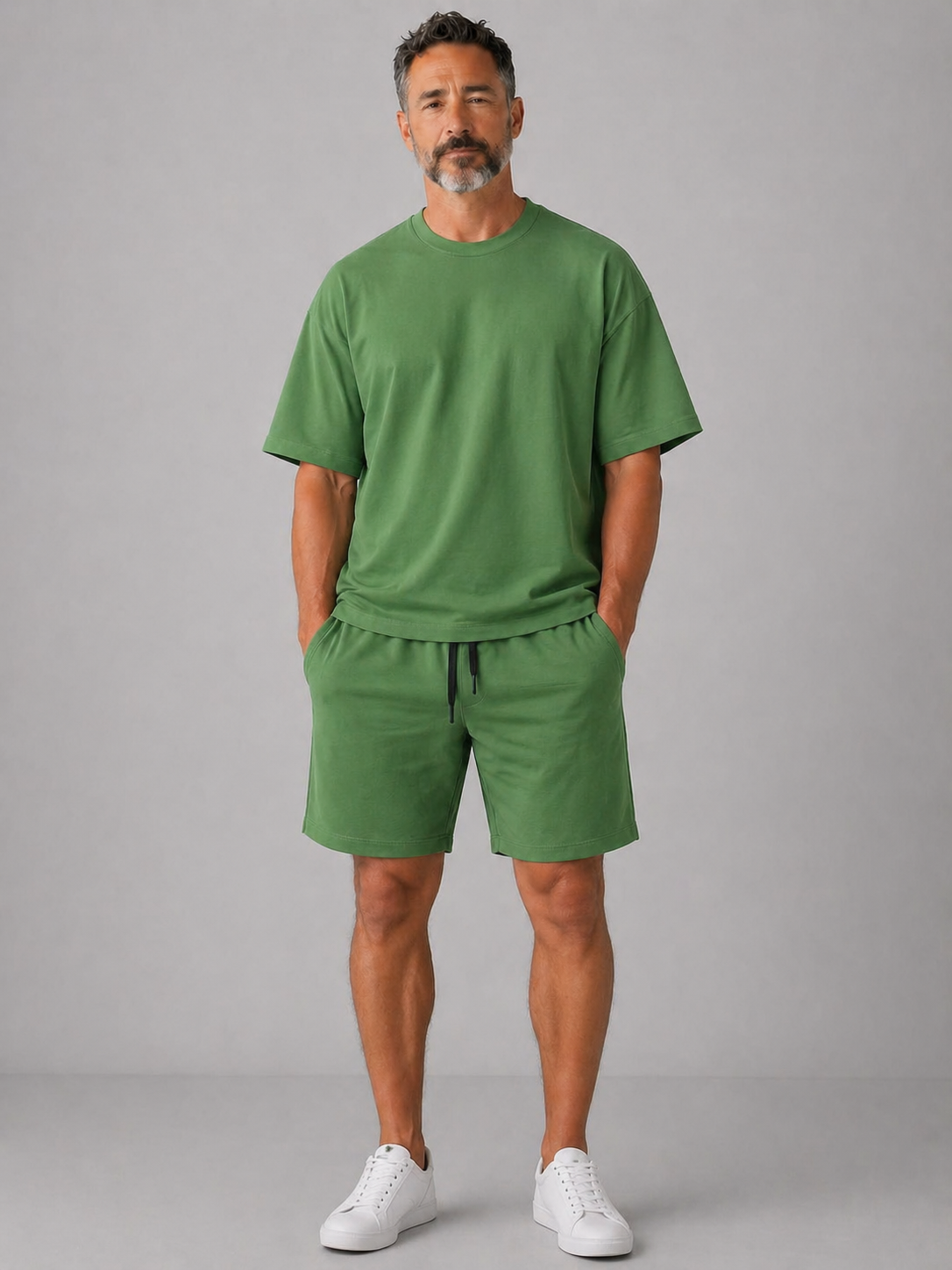Ensemble simple T-shirt &Short -011