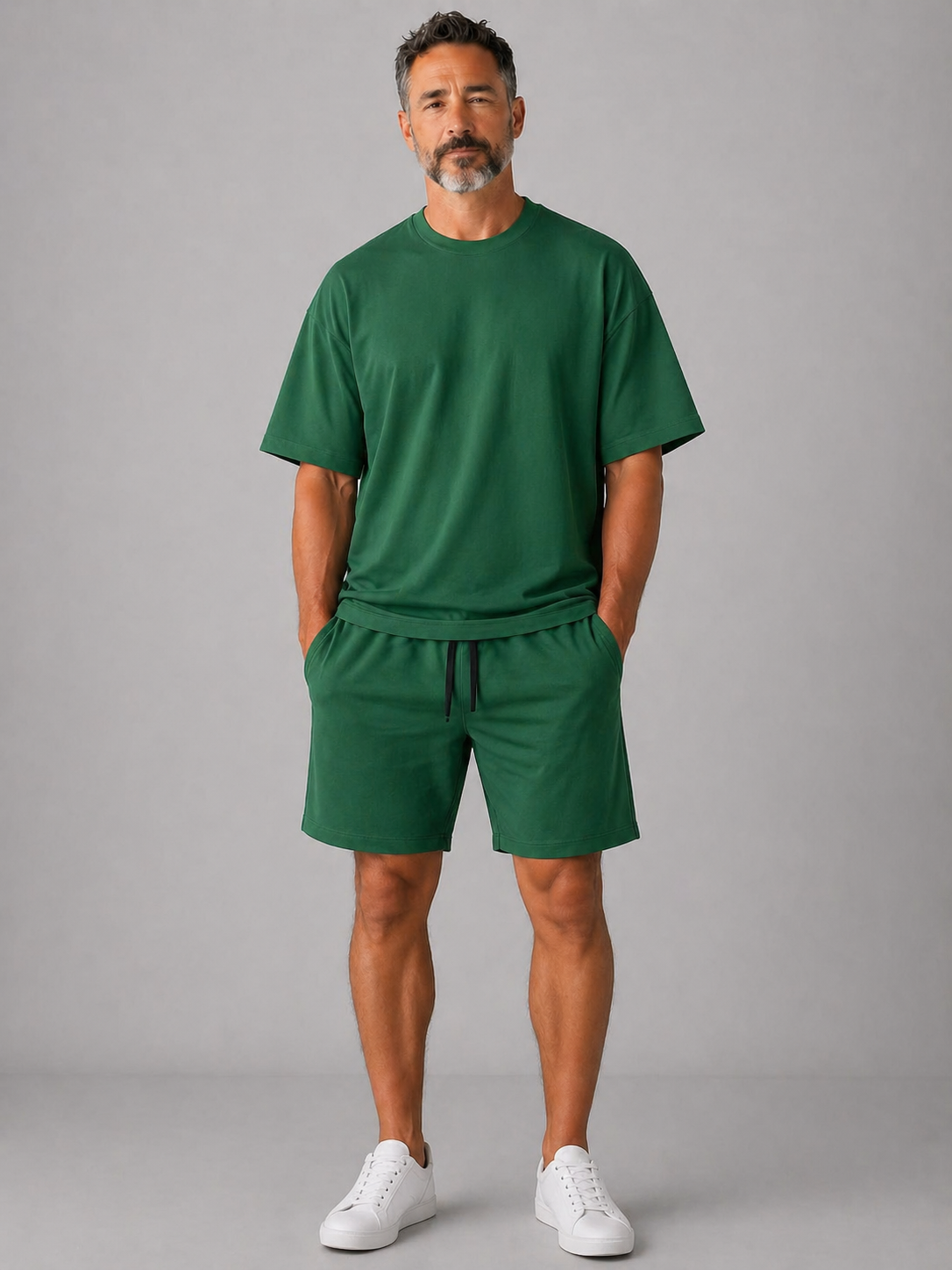 Ensemble simple T-shirt &Short -011