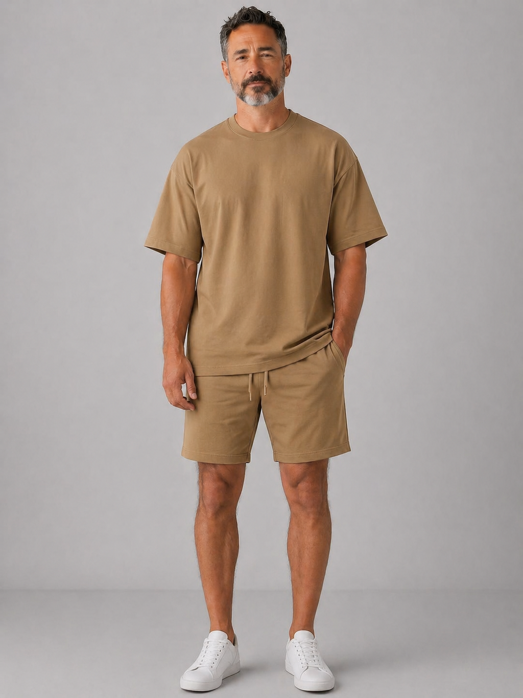 Ensemble simple T-shirt &Short -011