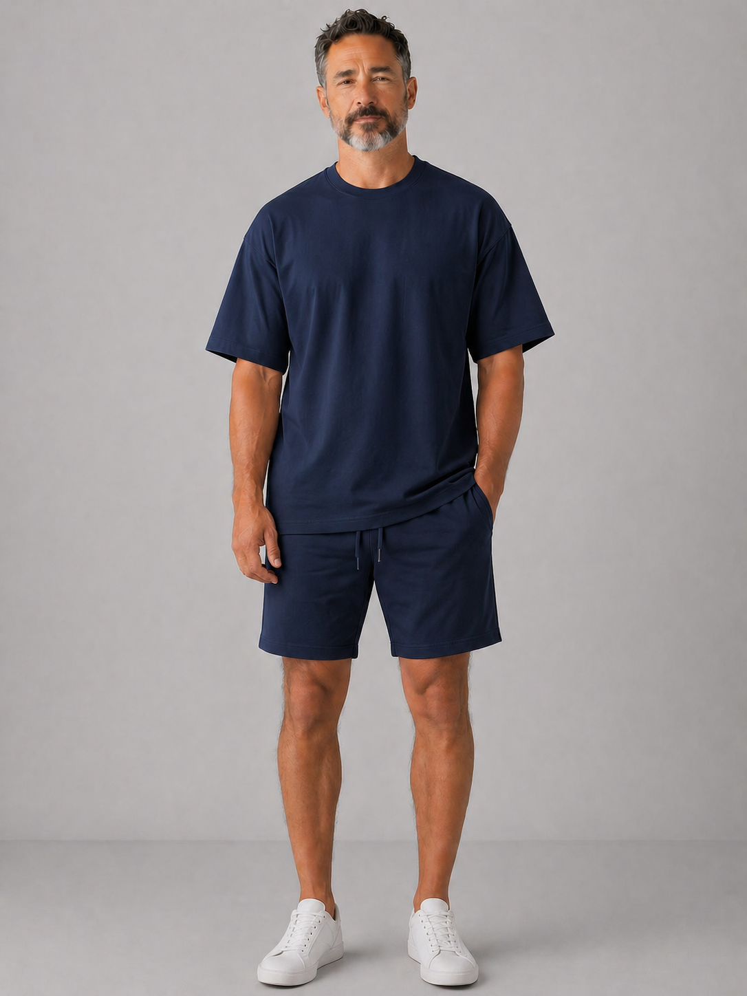 Ensemble simple T-shirt &Short -011