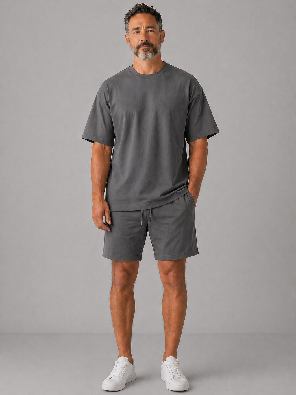 Ensemble simple T-shirt &Short -011