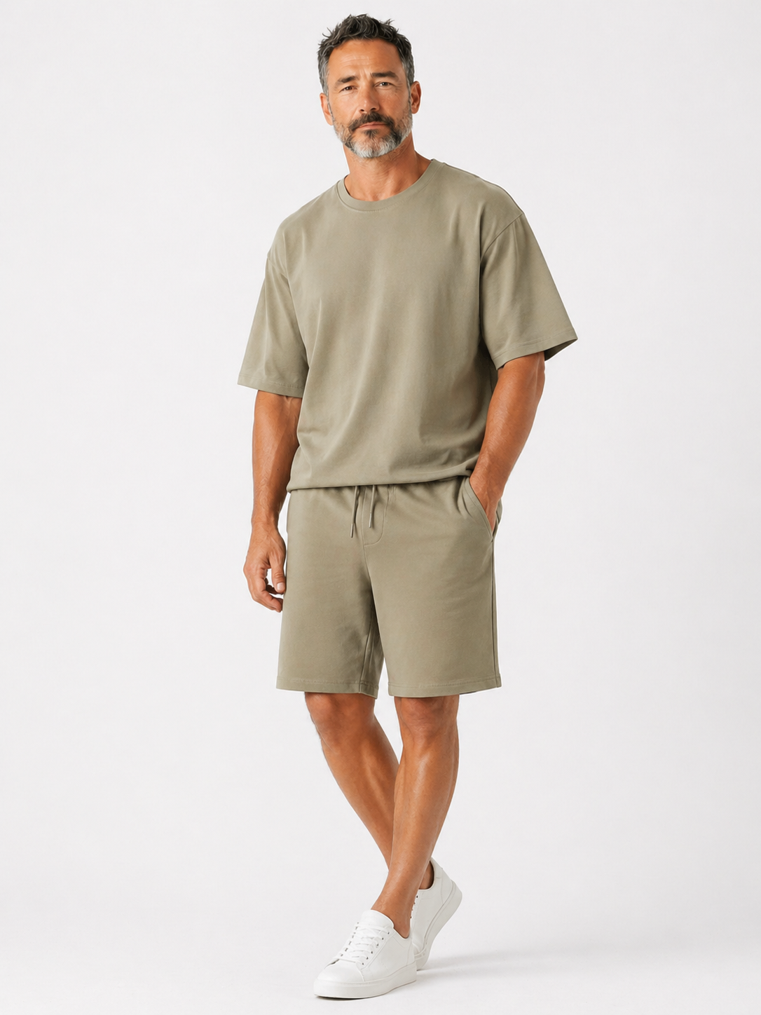 Ensemble simple T-shirt &Short -011
