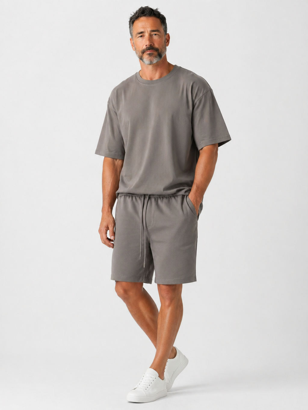 Ensemble simple T-shirt &Short -011