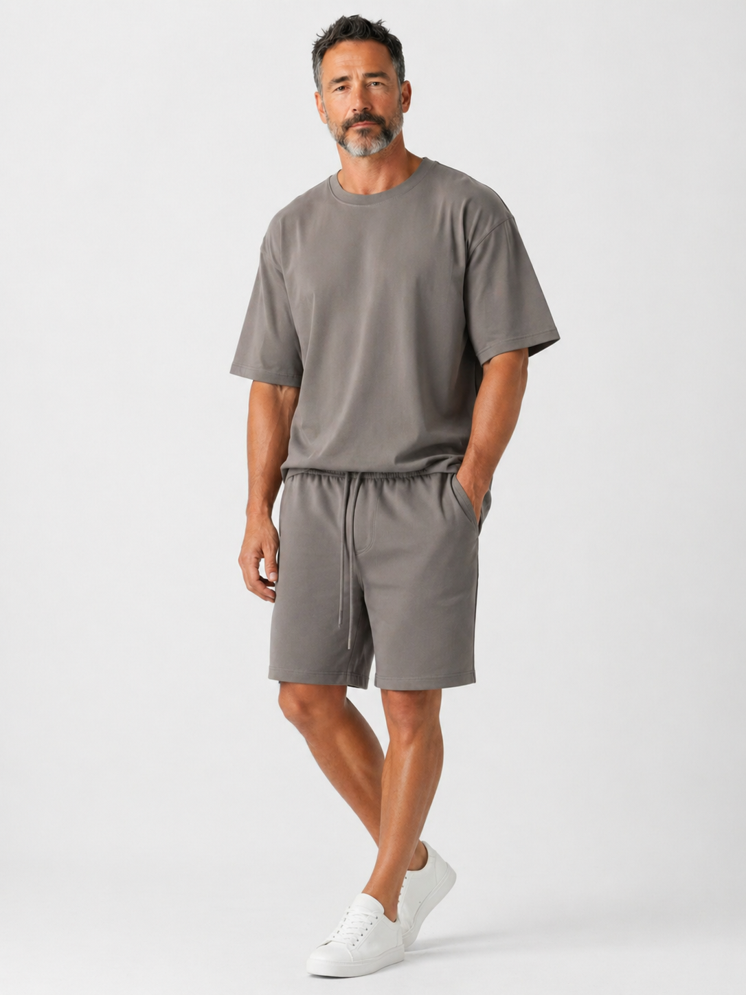 Ensemble simple T-shirt &Short -011