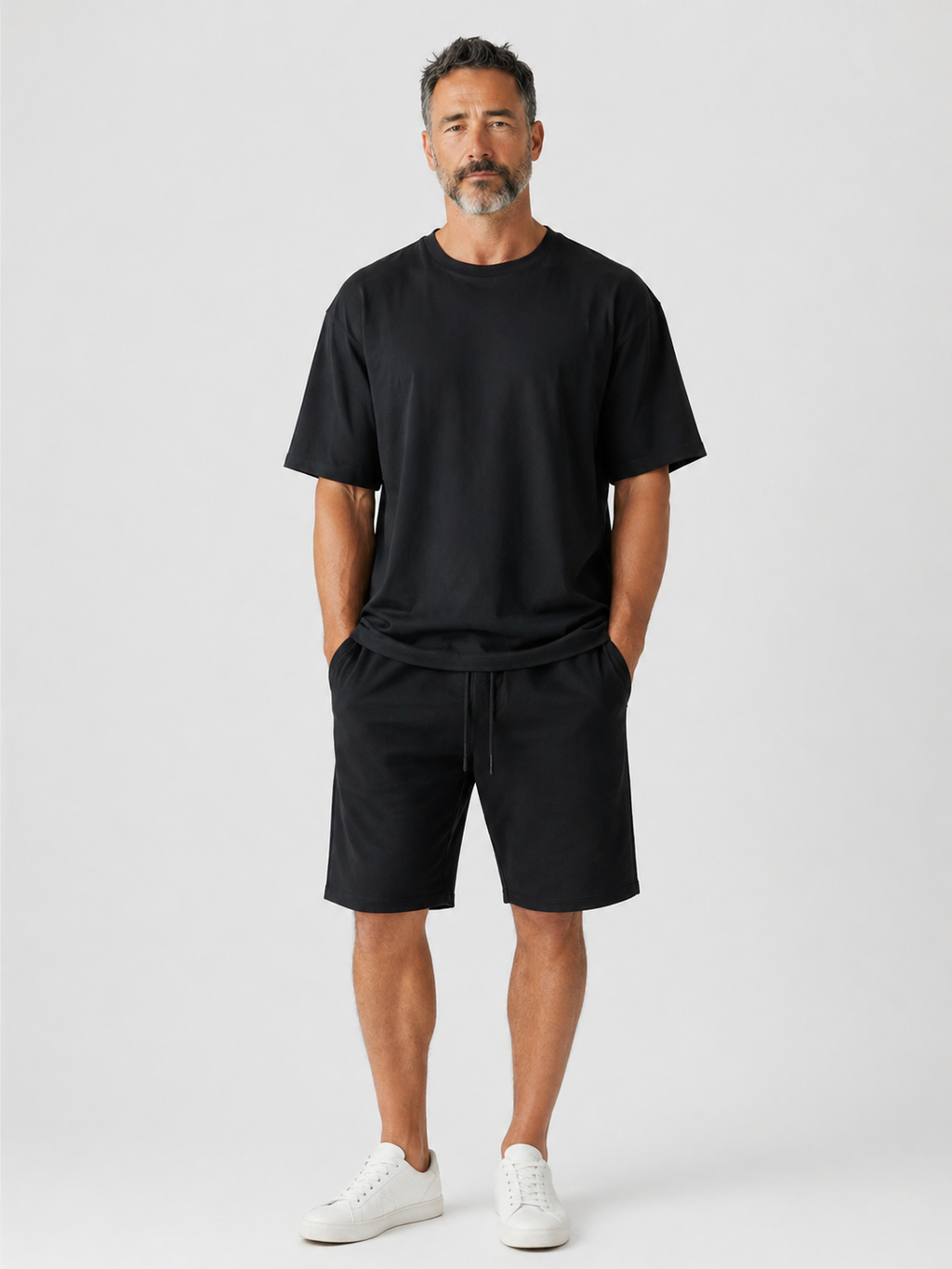 Ensemble simple T-shirt &Short -011