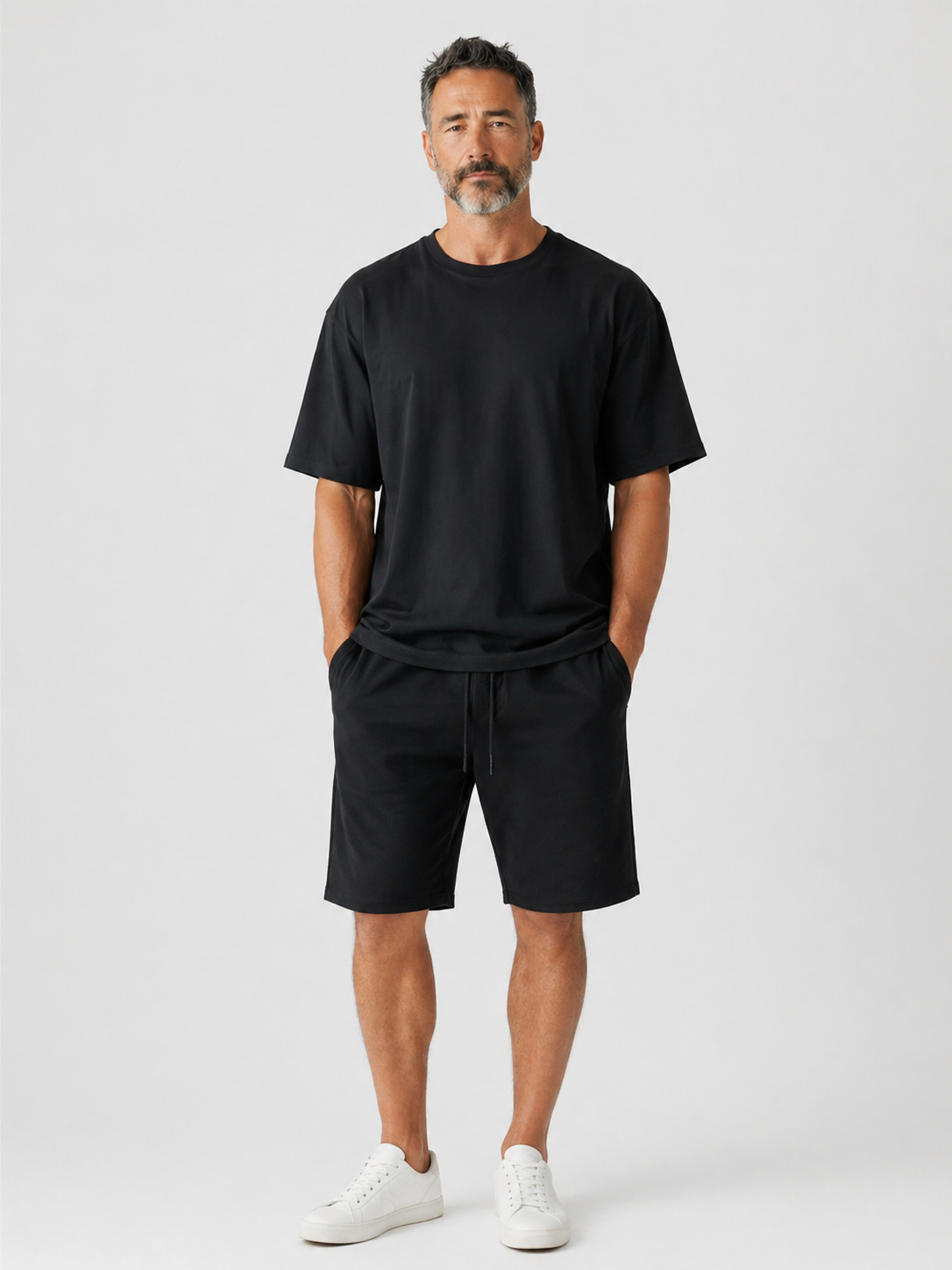 Ensemble simple T-shirt &Short -011