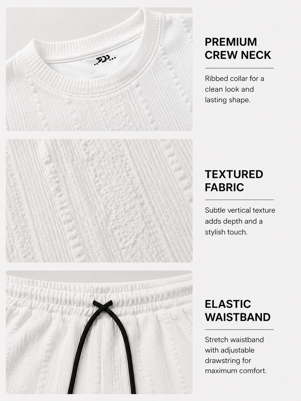 Ensemble Homme 801 – White Edition