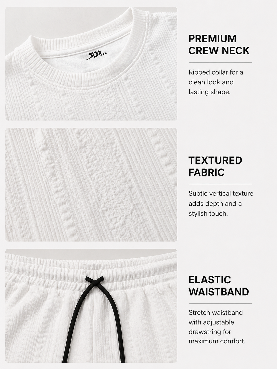 Ensemble Homme 801 – White Edition