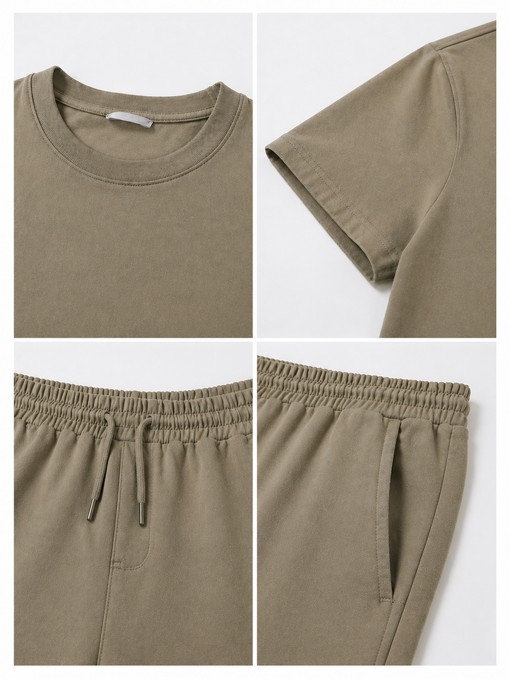 Ensemble simple T-shirt &Short -011