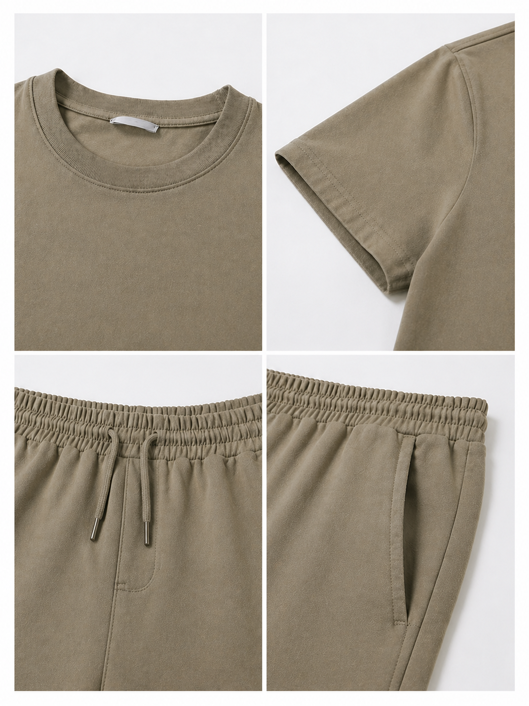 Ensemble simple T-shirt &Short -011