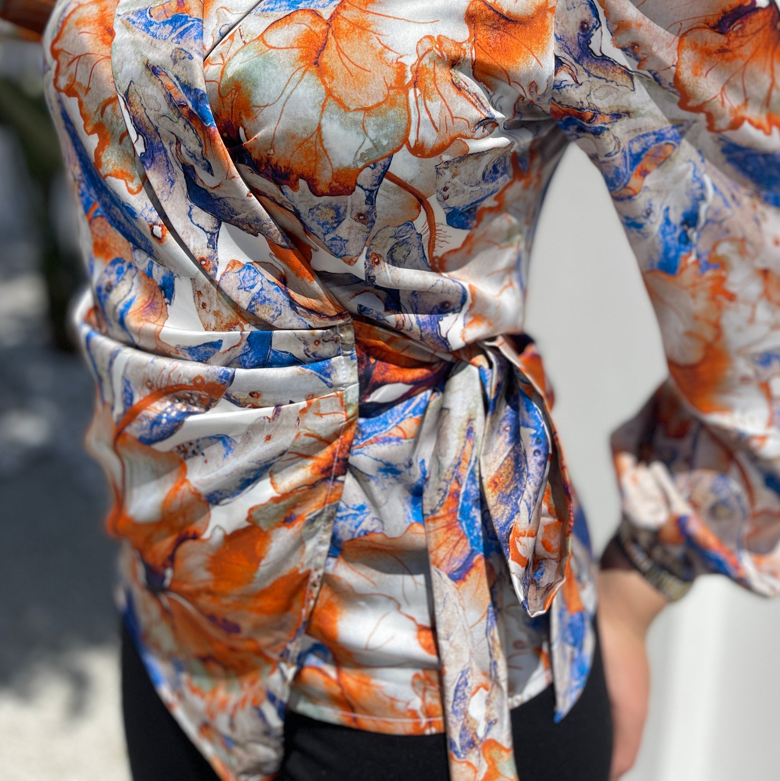 Blouse Femme Cache-Cœur