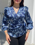 Blouse Femme Cache-Cœur