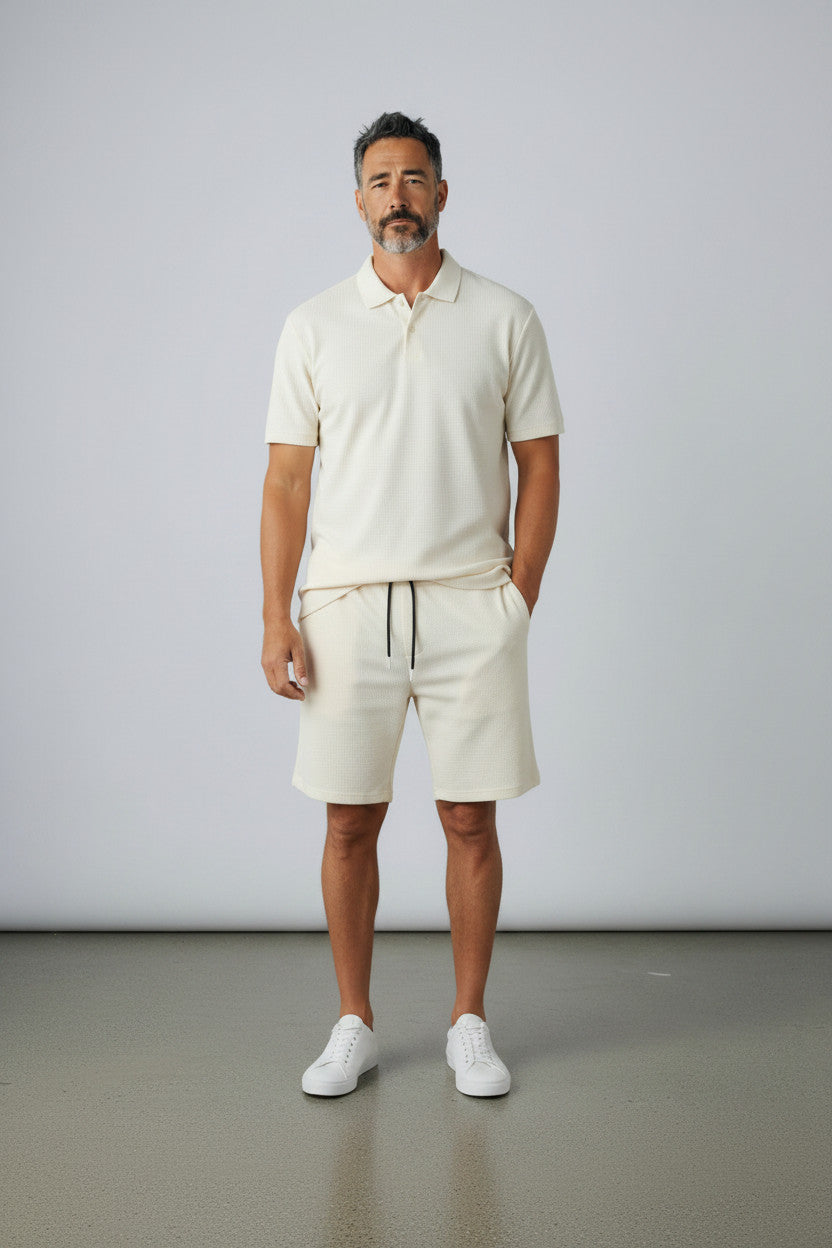 Ensemble POLO Homme  en Jacquard 637