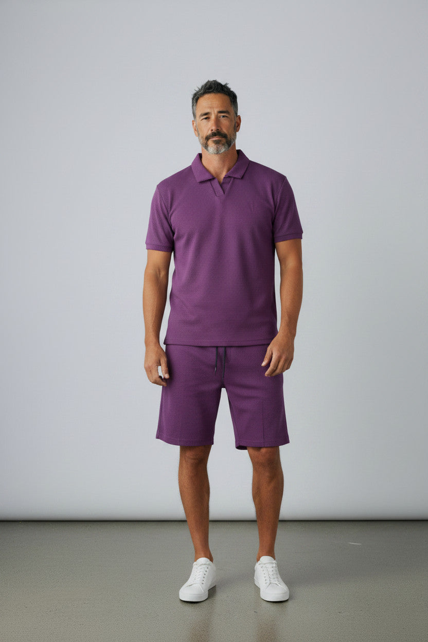 Ensemble POLO Homme  en Jacquard 637