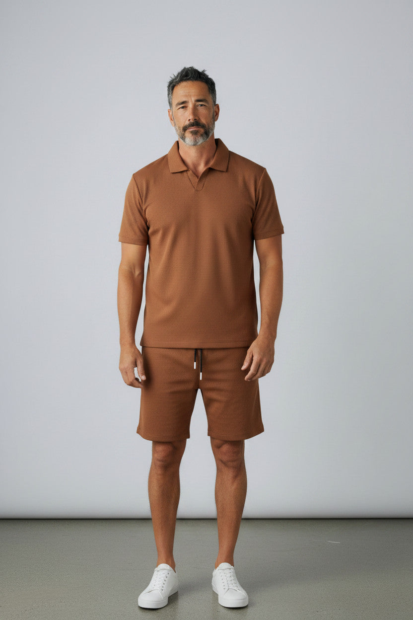 Ensemble POLO Homme  en Jacquard 637