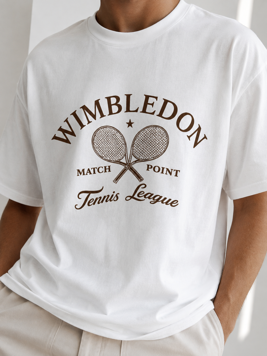 Tshirt oversize tennis