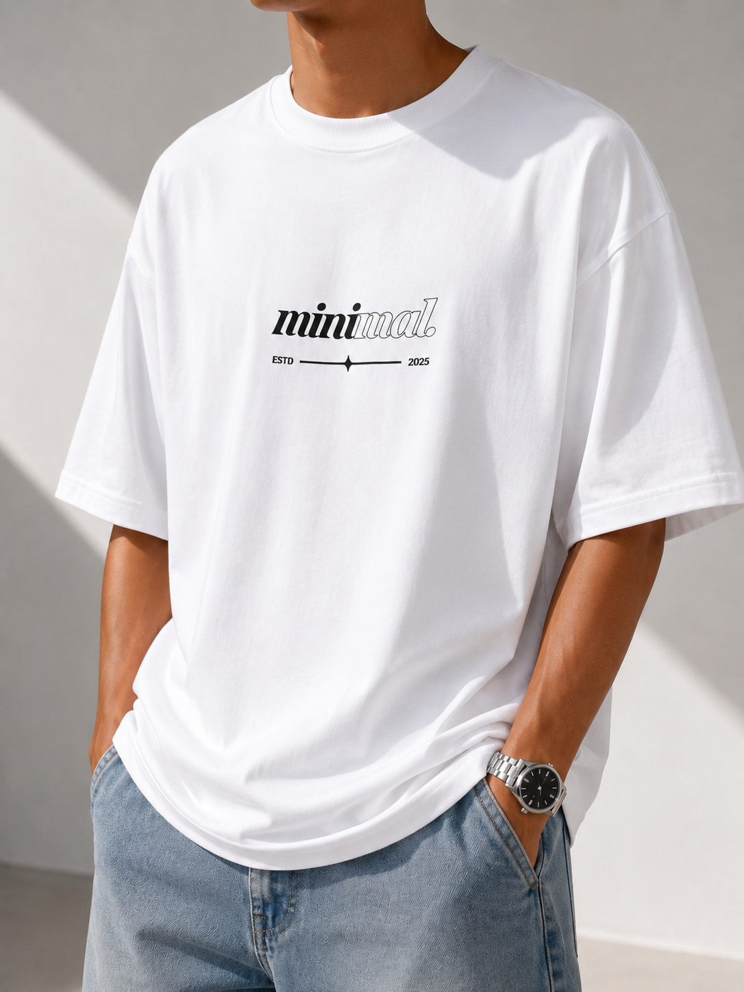 Tshirt oversize minimal
