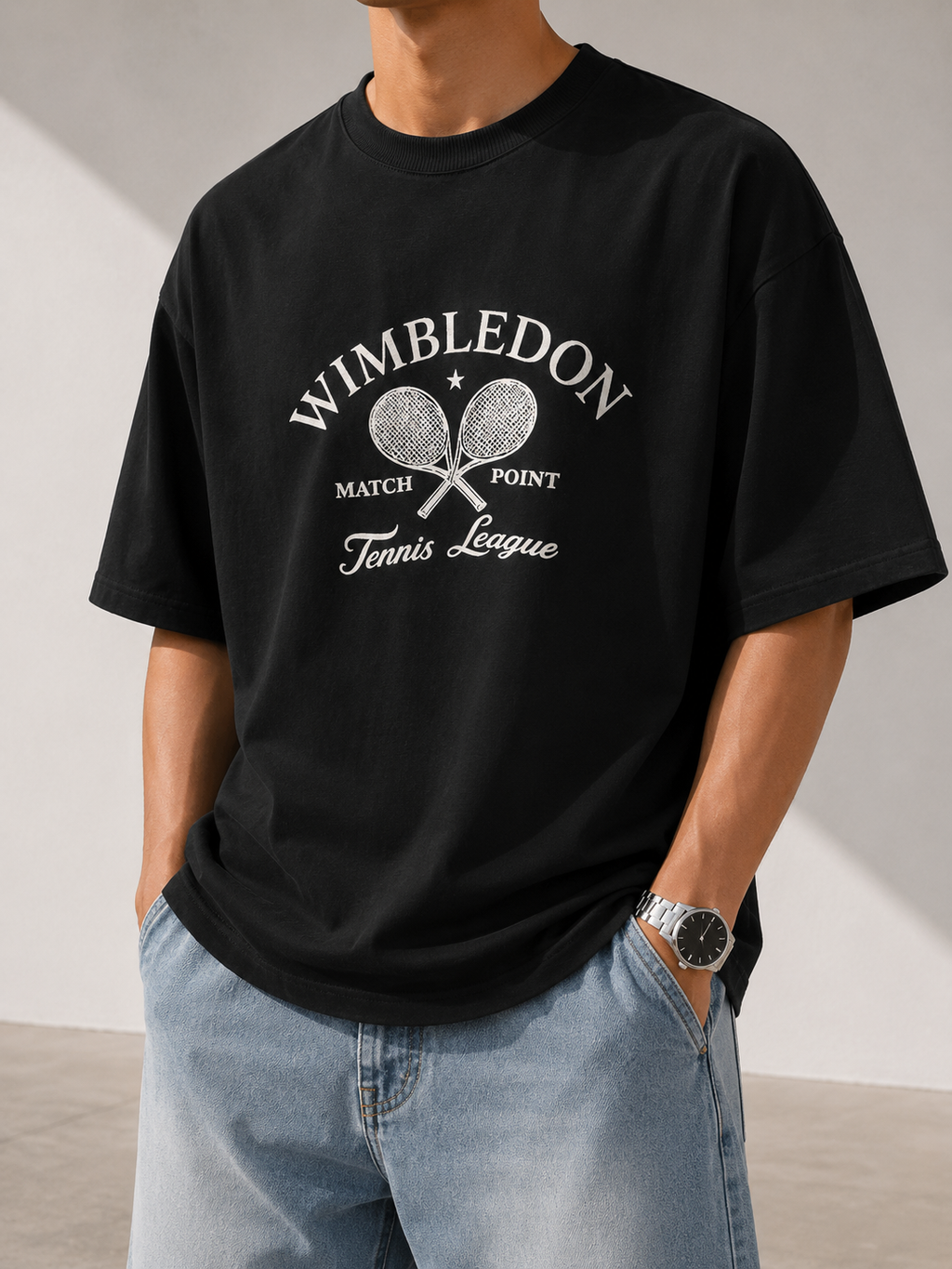 Tshirt oversize tennis