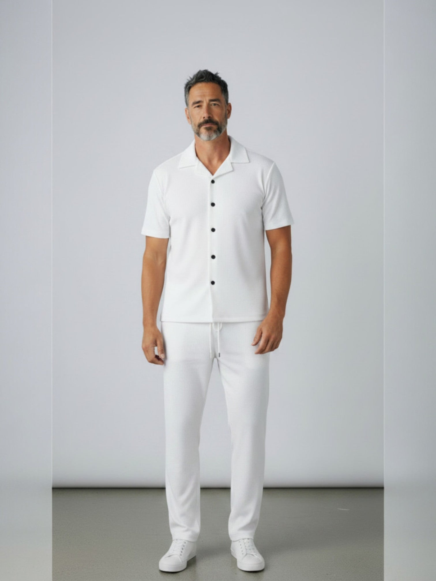 Ensemble en Jacquard – Élégance & Confort