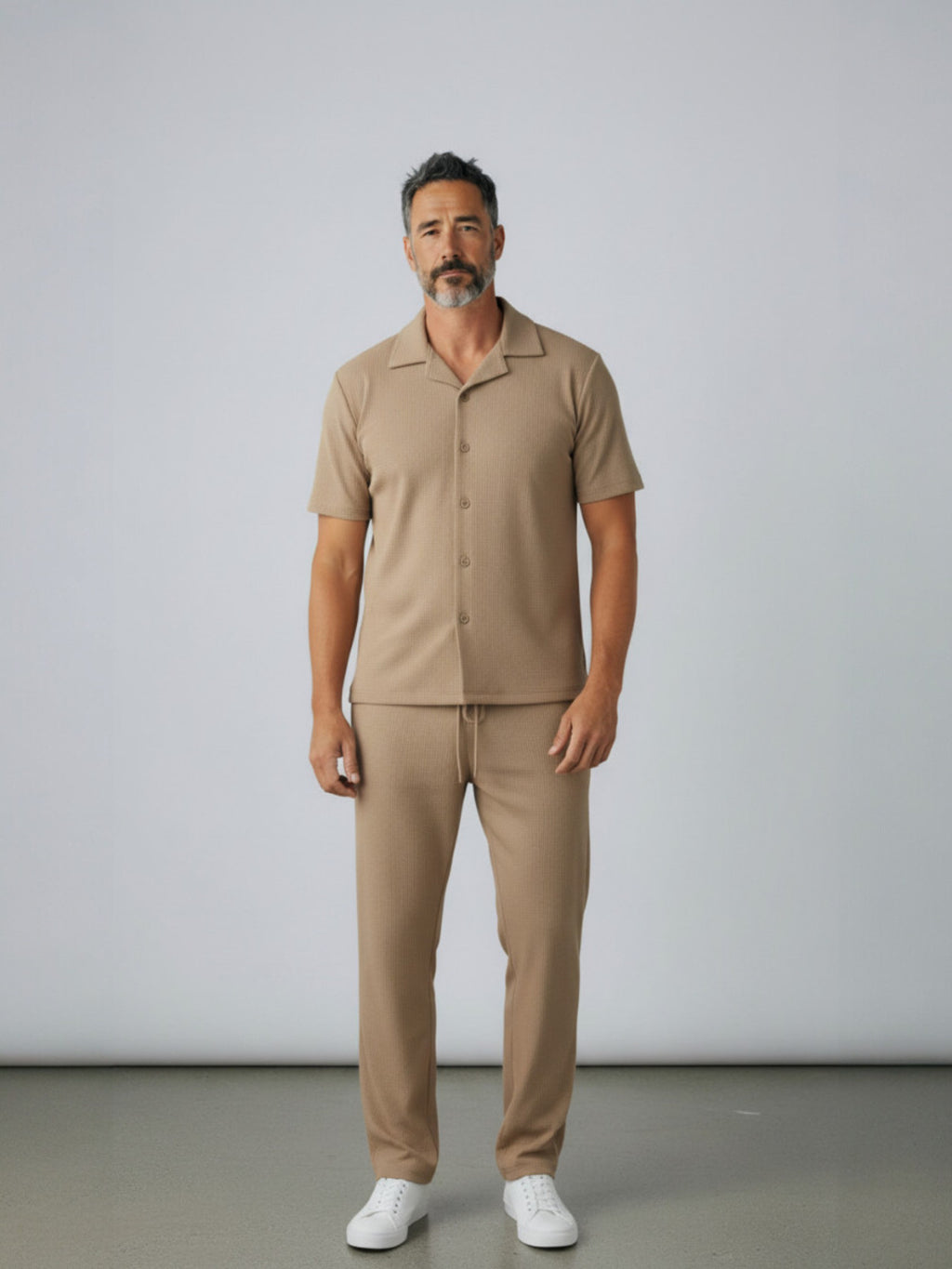 Ensemble en Jacquard – Élégance & Confort