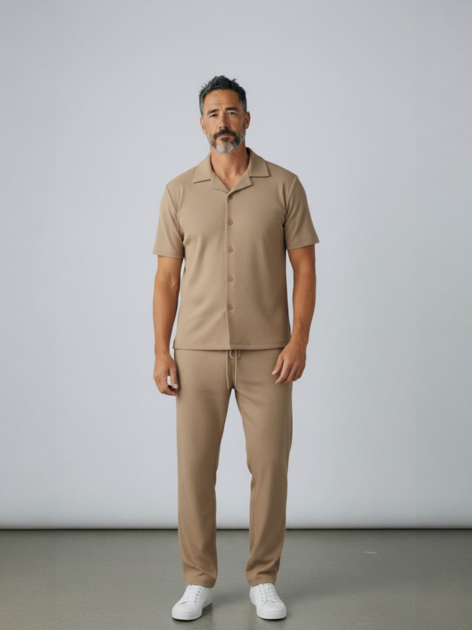 Ensemble en Jacquard – Élégance & Confort